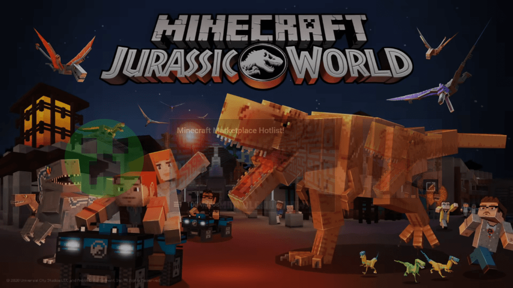 Minecraft Jurassic World