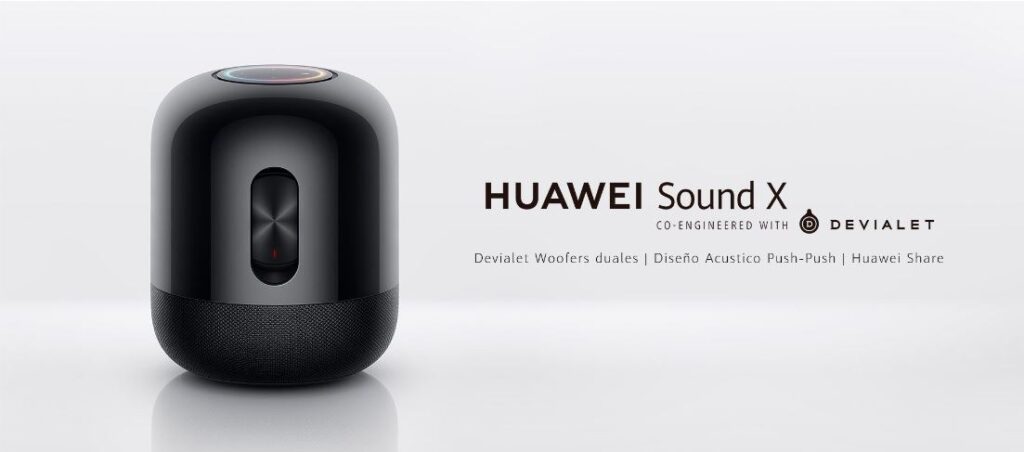 HUAWEI Sound X: Conoce Devialet, la ingeniería en audio detrás de está gran bocina