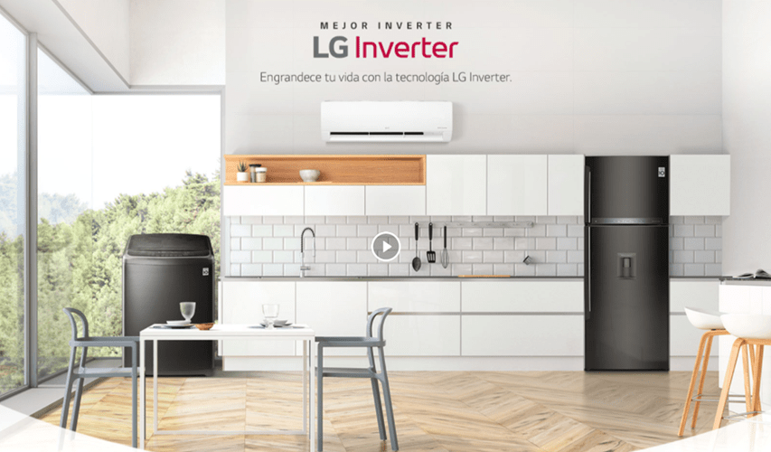 LG desarrolla los mejores electrodomésticos para el hogar con tecnología Inverter