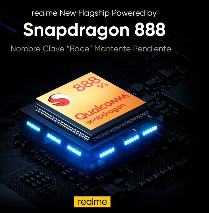 realme “Race” será uno de los primeros smartphones que integrará Snapdragon 888 5G