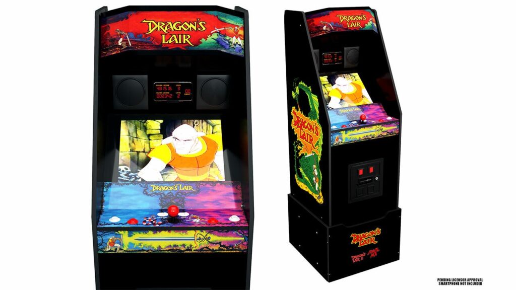 #CES2021 la querida maquinita de Dragons Lair está de regreso Arcade1Up