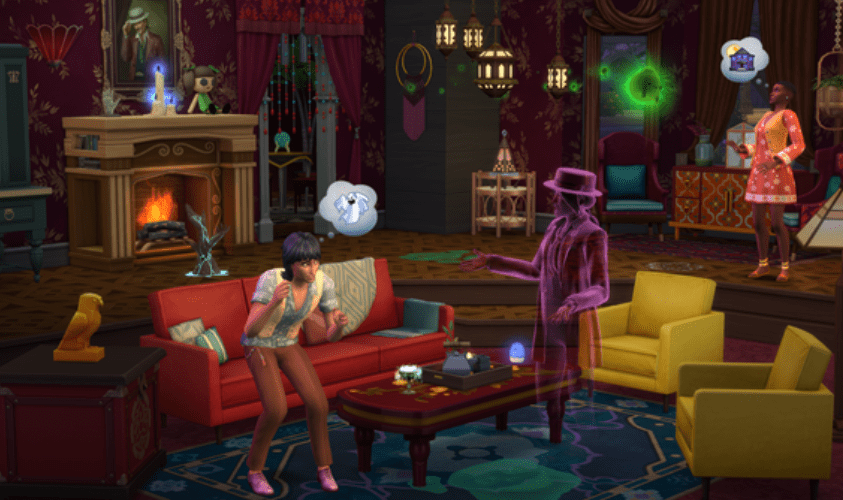 Los Sims 4 Paranormal 