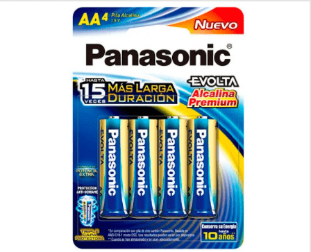 Panasonic envíos de baterías 