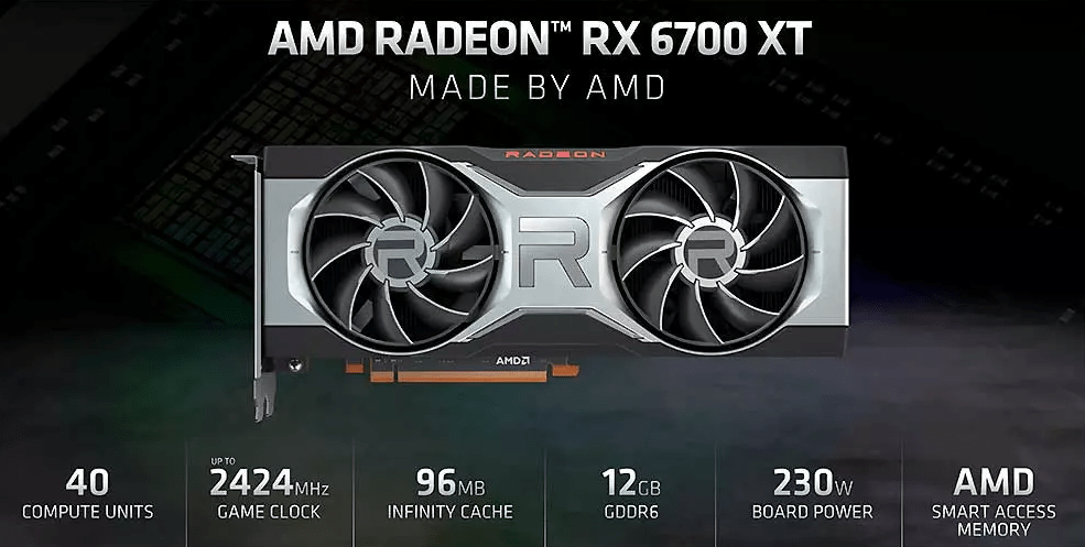  Radeon RX 6700 XT