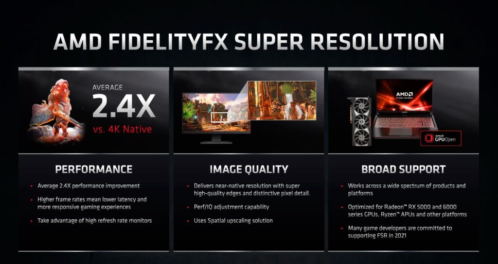 Fidelity FX Super Resolution FSR