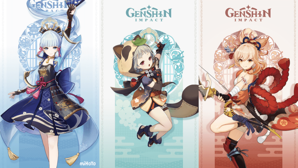 Genshin impact 2.0 personajes