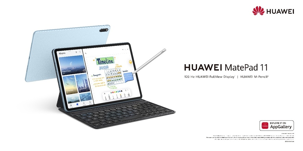 Huawei Matepad 11 trabajo