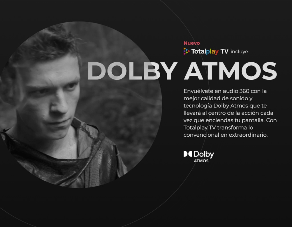 Totalplay TV Dolby Atmos