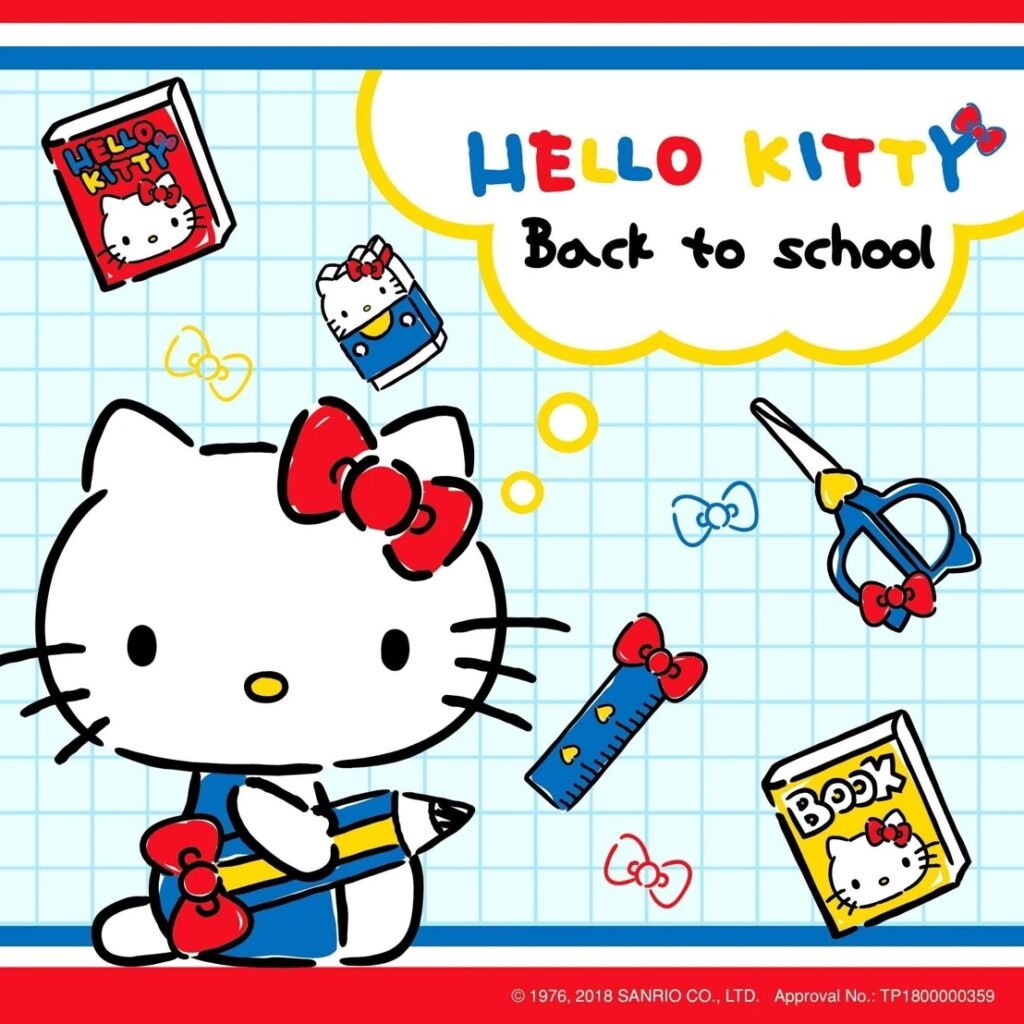 Hello kitty regreso a clases 