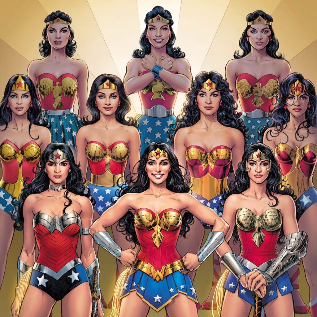 Wonder Woman day diferentes versiones