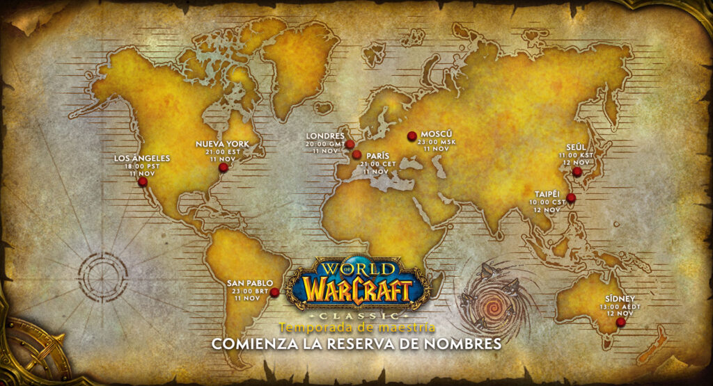 Temporada Maestria en World of Warcraft  wow