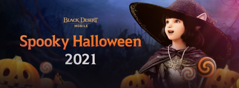 Black Desert Halloween poster