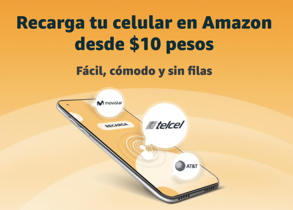 Amazon recargas celular