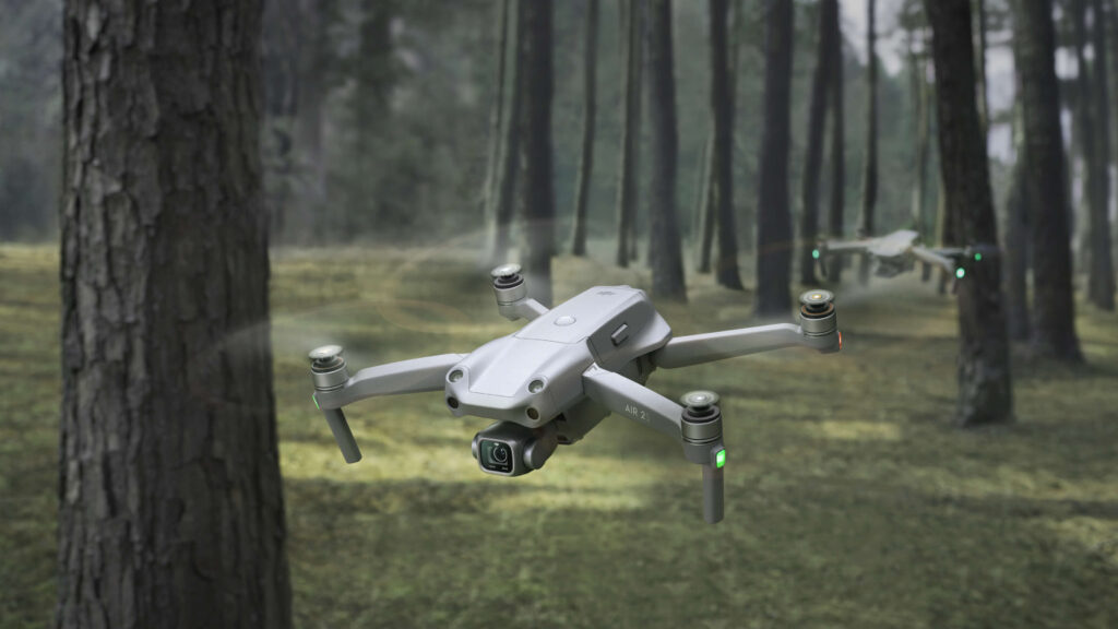 tecnología outdoor drones