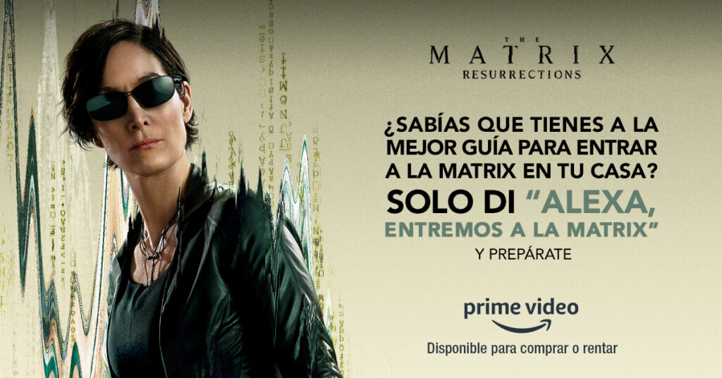 Matrix Resurrecciones Prime video 