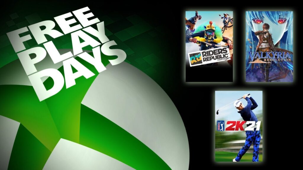 Todos los títulos disponibles en "Días de juego gratis" de Xbox este fin de semana