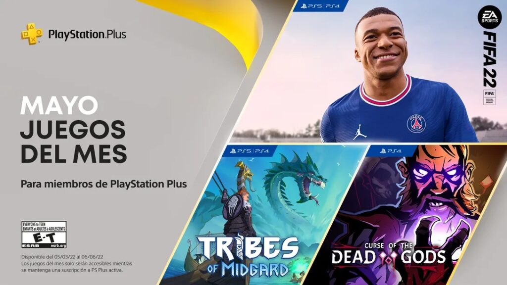 PlayStation Plus mayo 2022