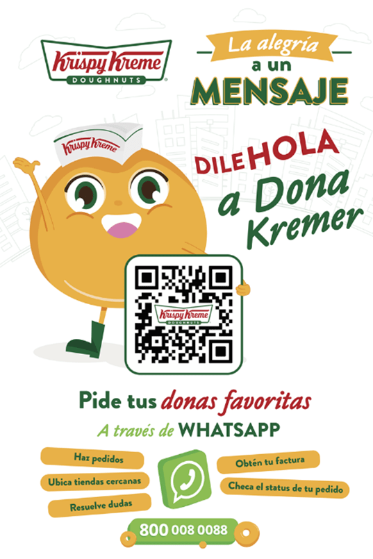 Krispy Kreme WhatsApp