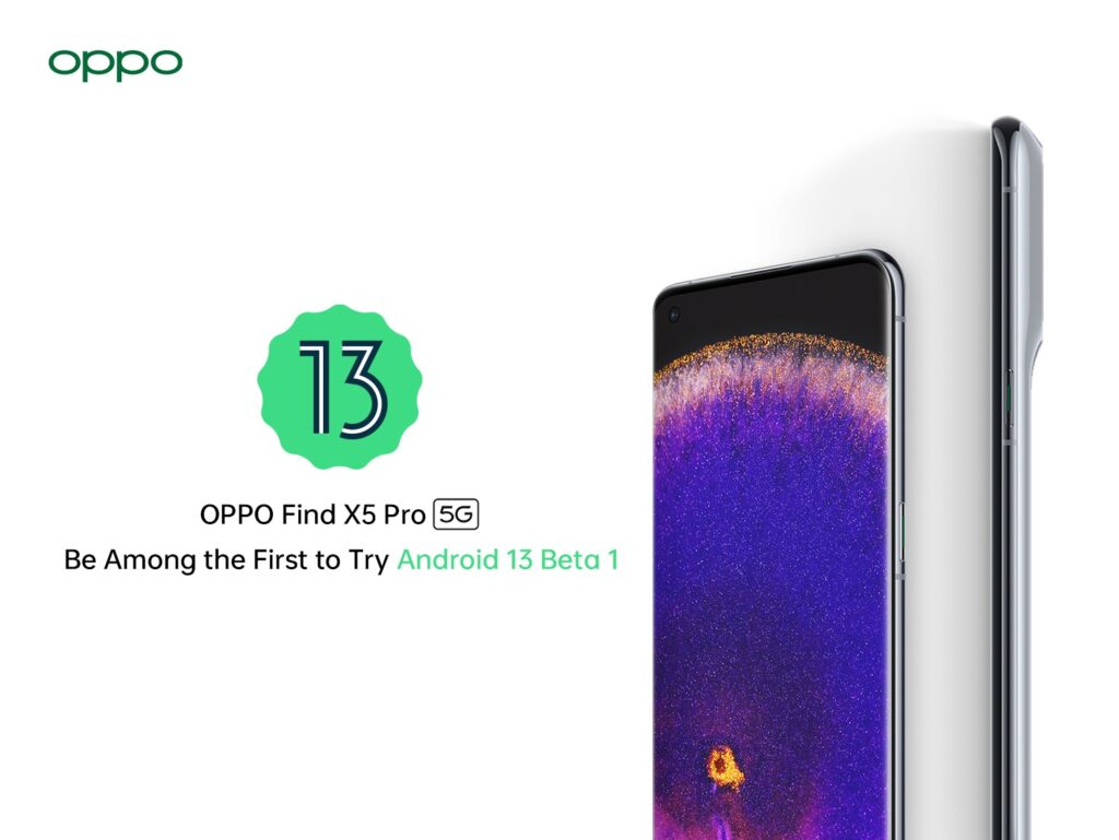 Oppo Find X3 Pro Android 13