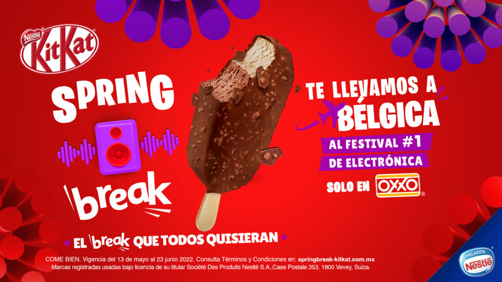 KitKat Bélgica Spring Breack