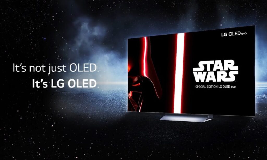 LG OLED evo Star Wars