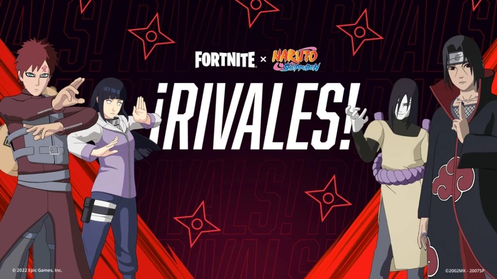 Naruto Rivals Fortnite itachi orochimaru Gaara