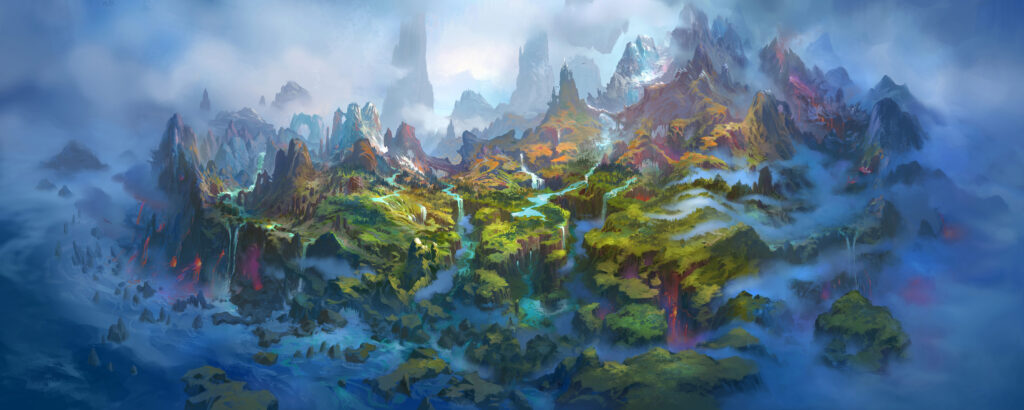World Warcraft Dragonflight islas