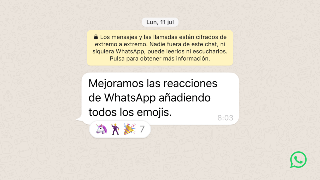 emojis mensajes de WhatsApp