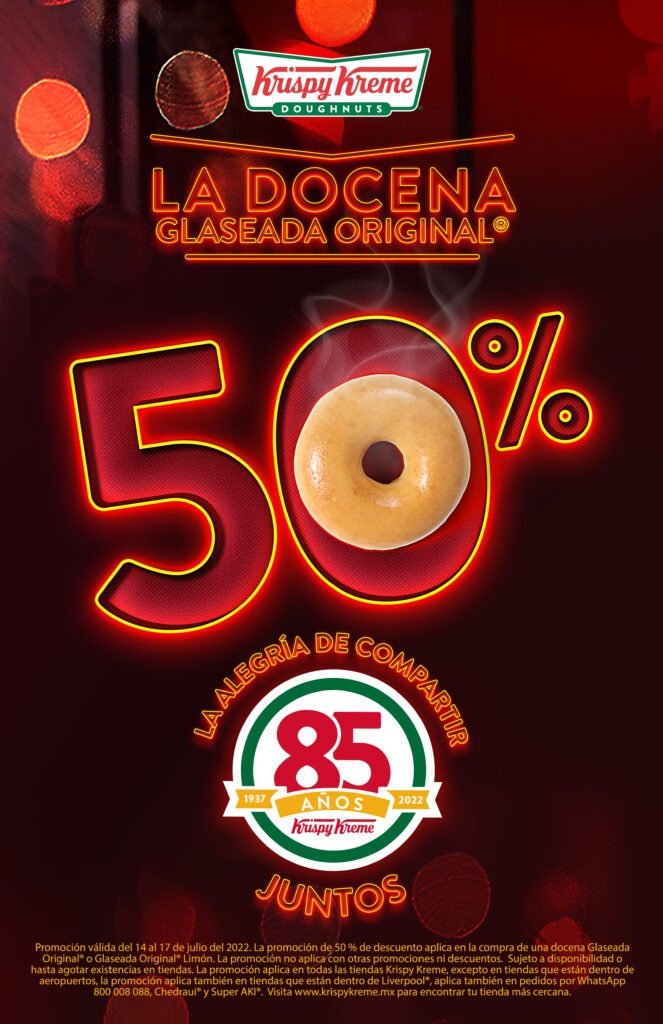 Krispy Kreme 85 aniversario