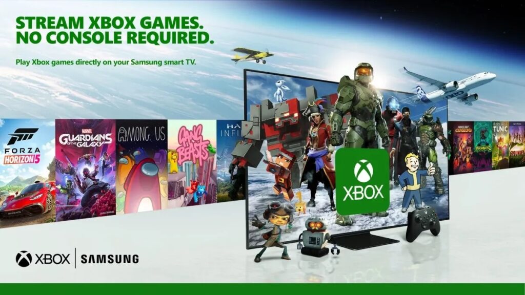 Xbox Cloud Gaming en televisores Samsung