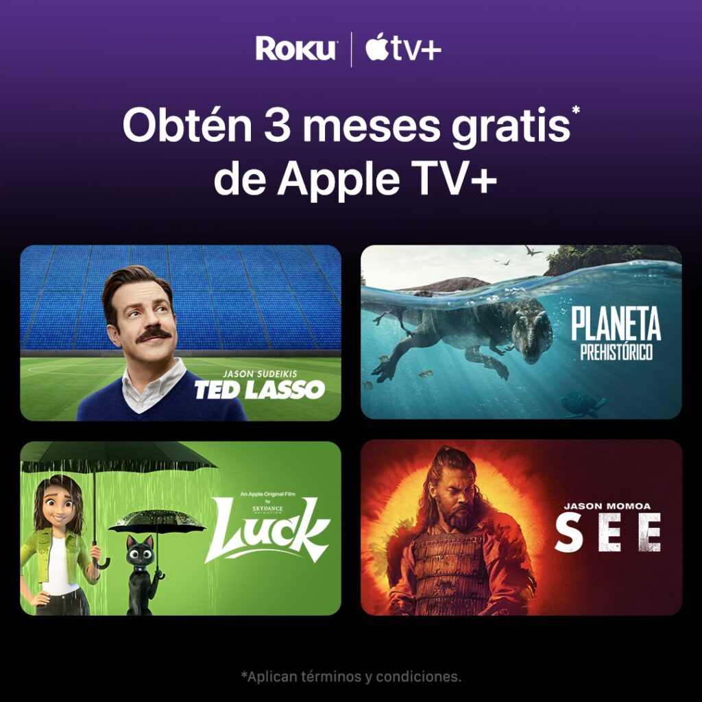 Apple TV+ Roku