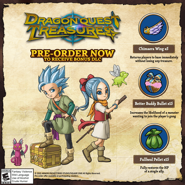 Dragon Quest Treasures Físico
