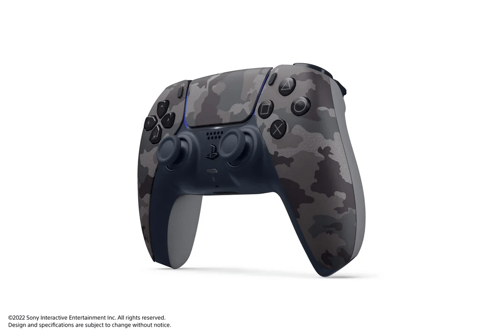 Gray Camouflage PS5