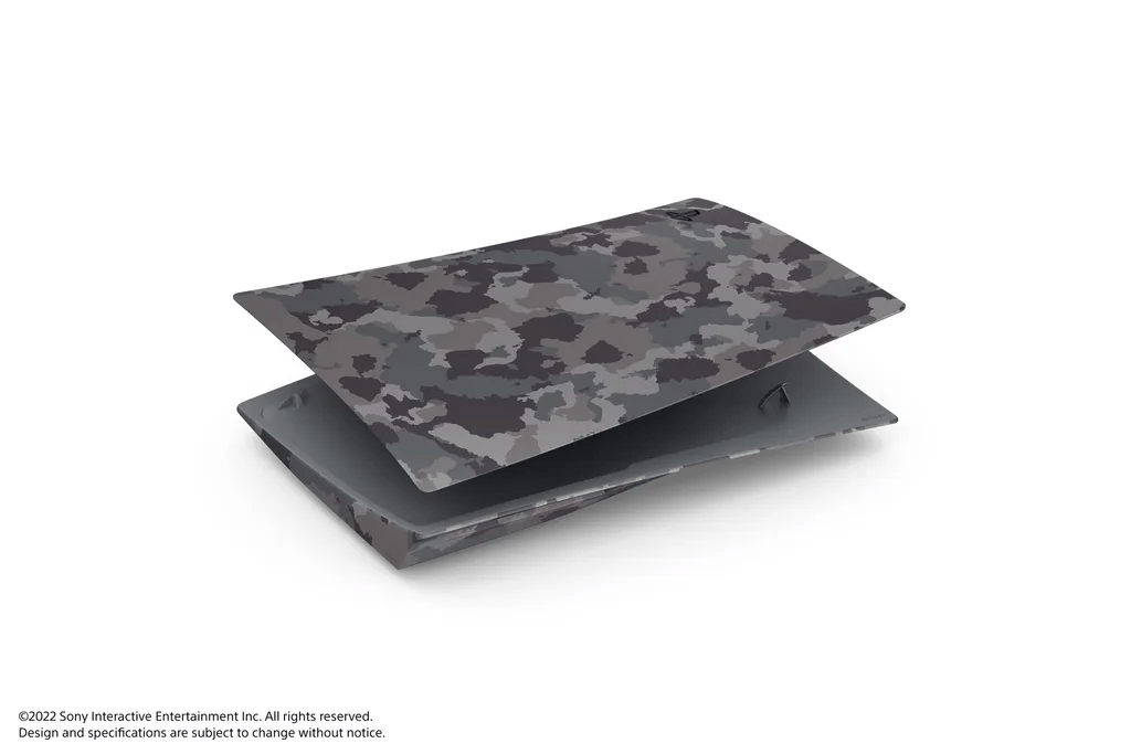 Gray Camouflage PS5