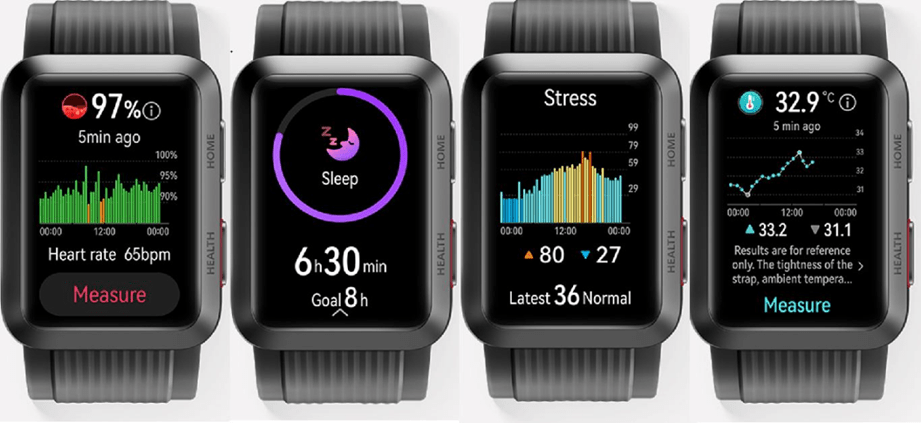 Huawei Watch presión arterial
