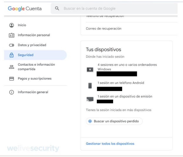 Gmail recuperar