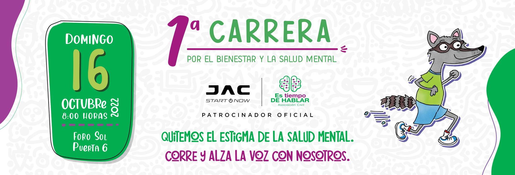 JAC Mexico joins the race for wellness and mental health!