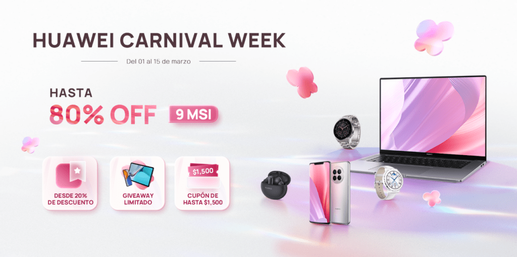 Carnaval Huawei ofertas
