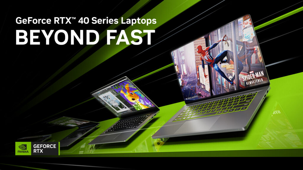 laptops GeForce RTX Serie 40