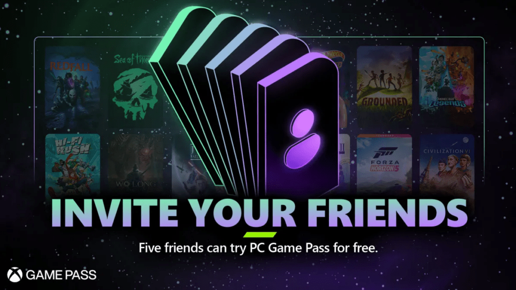 Juega con todos tus amigos con Xbox Game Pass Friend Referral