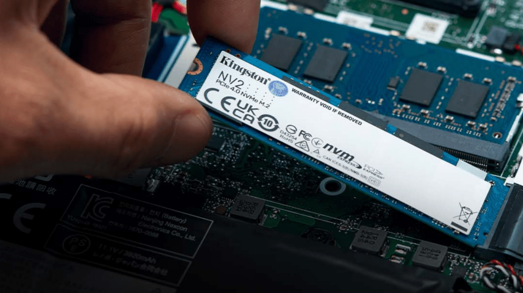 capacidad SSD NVMe PCIe