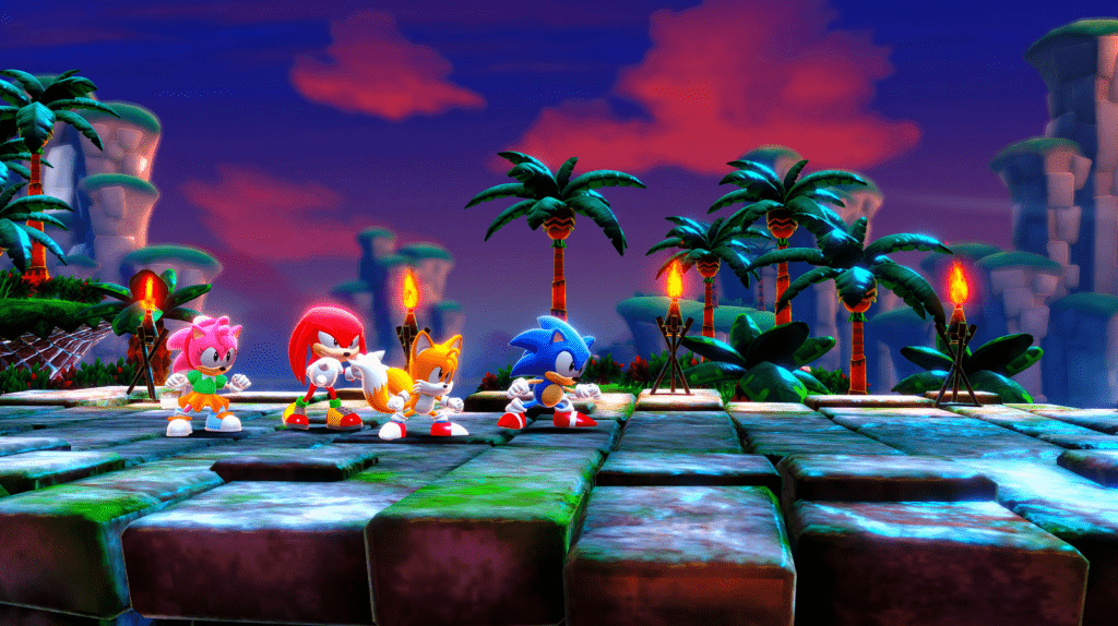 Sonic Superstars clásico modernizado