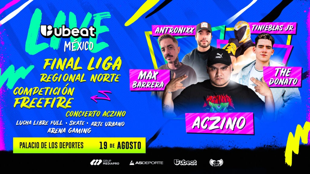 segunda edición Ubeat Live México