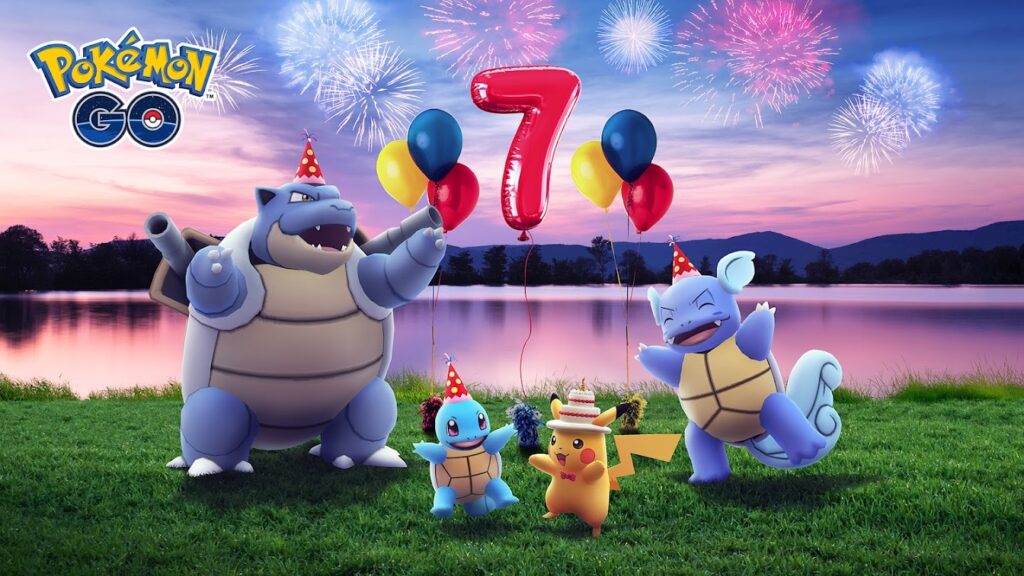 Pokémon Go séptimo aniversario