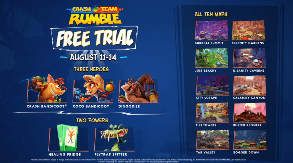 Crash Team Rumble gratis