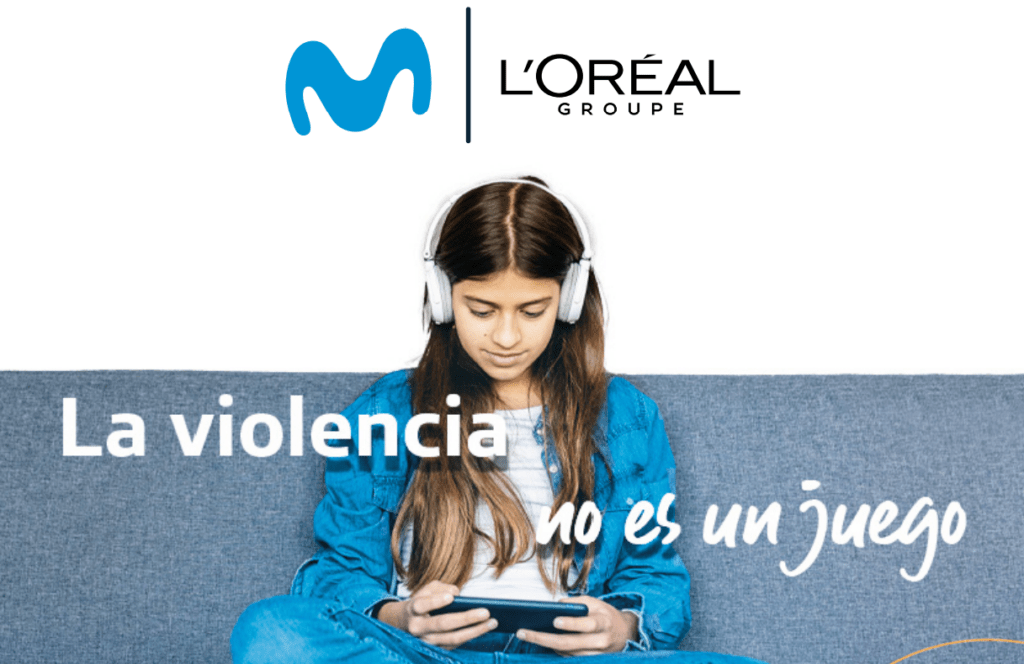 Movistar L'Oréal violencia digital