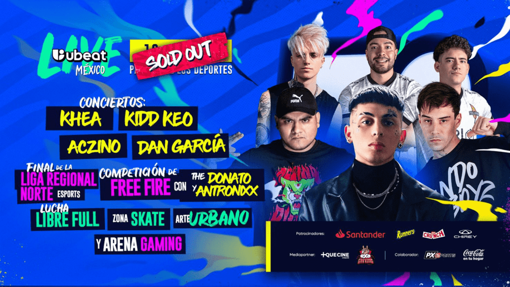 Ubeat Live sold out