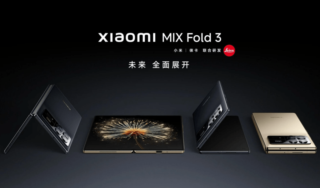 Mix Fold 3 cámara