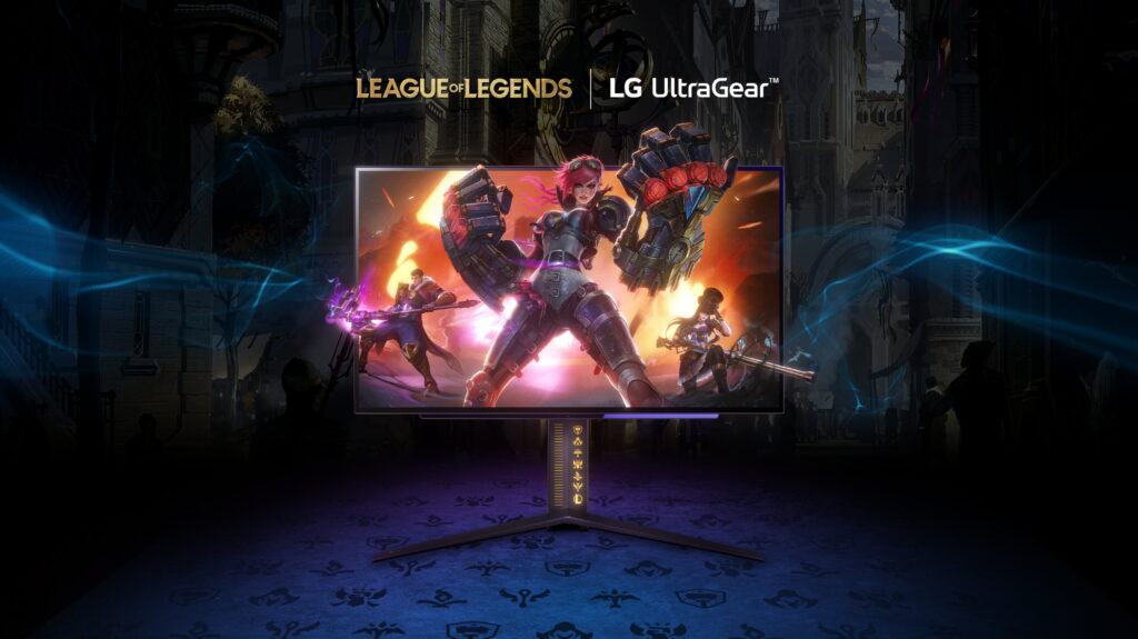 LG UltraGear league legends