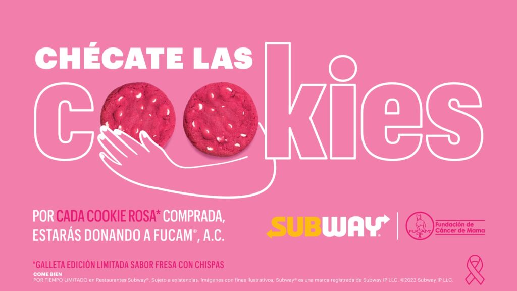 chécate cookies subway FUCAM
